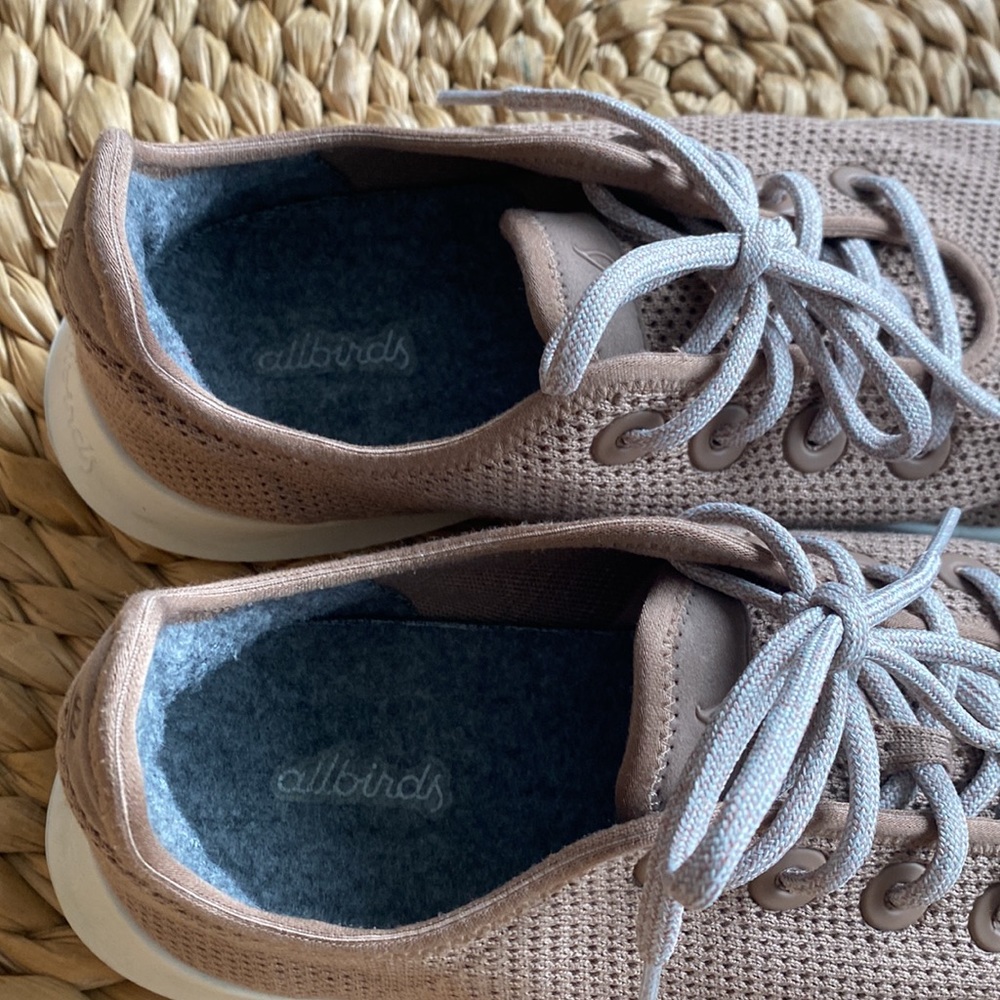 Allbirds Lace-Up Shoes Taupe SIZE 11 - Picture 5 of 7
